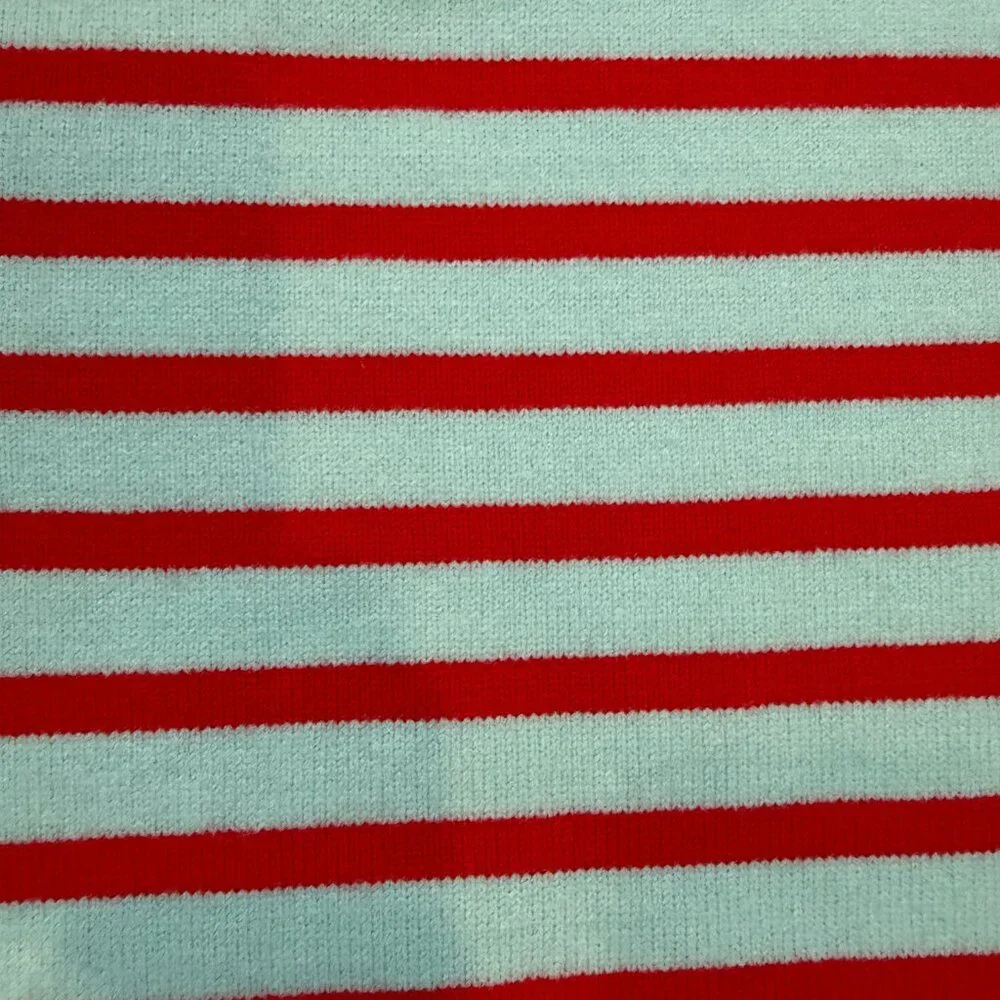 SOLD Addison Bay Knit Cypress Active Sweater In Mint/Poppy Stripe NWOT Size XS - Picture 10 of 11